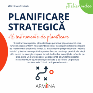 [Atelier Video] Planificare strategică la feminin, cu +16 instrumente de planificare